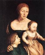 The Artist's Family sf, HOLBEIN, Hans the Younger